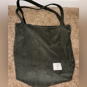 Amazon corduroy tote bag